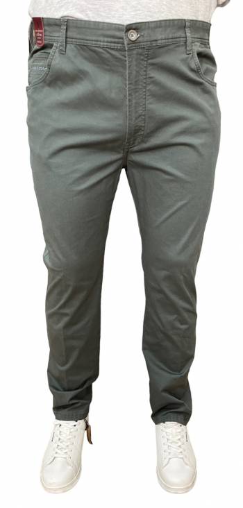 Pantalone conformato vita alta taglie forti uomo retriver